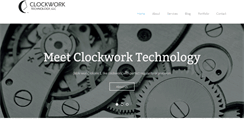 Desktop Screenshot of clockworktechnology.com